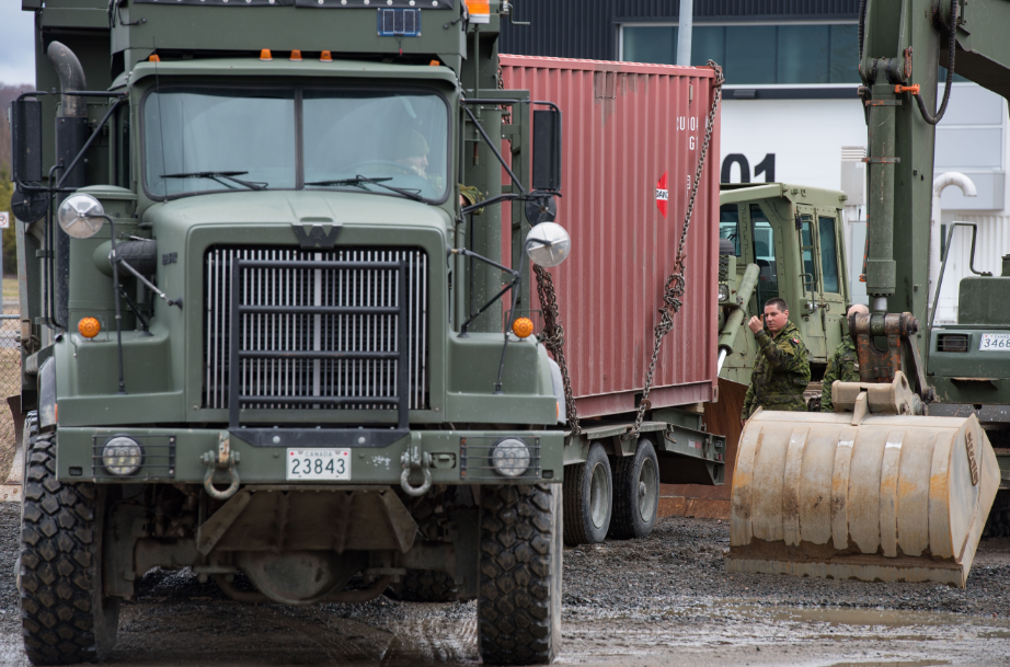Image of Canadian Army Vehicle