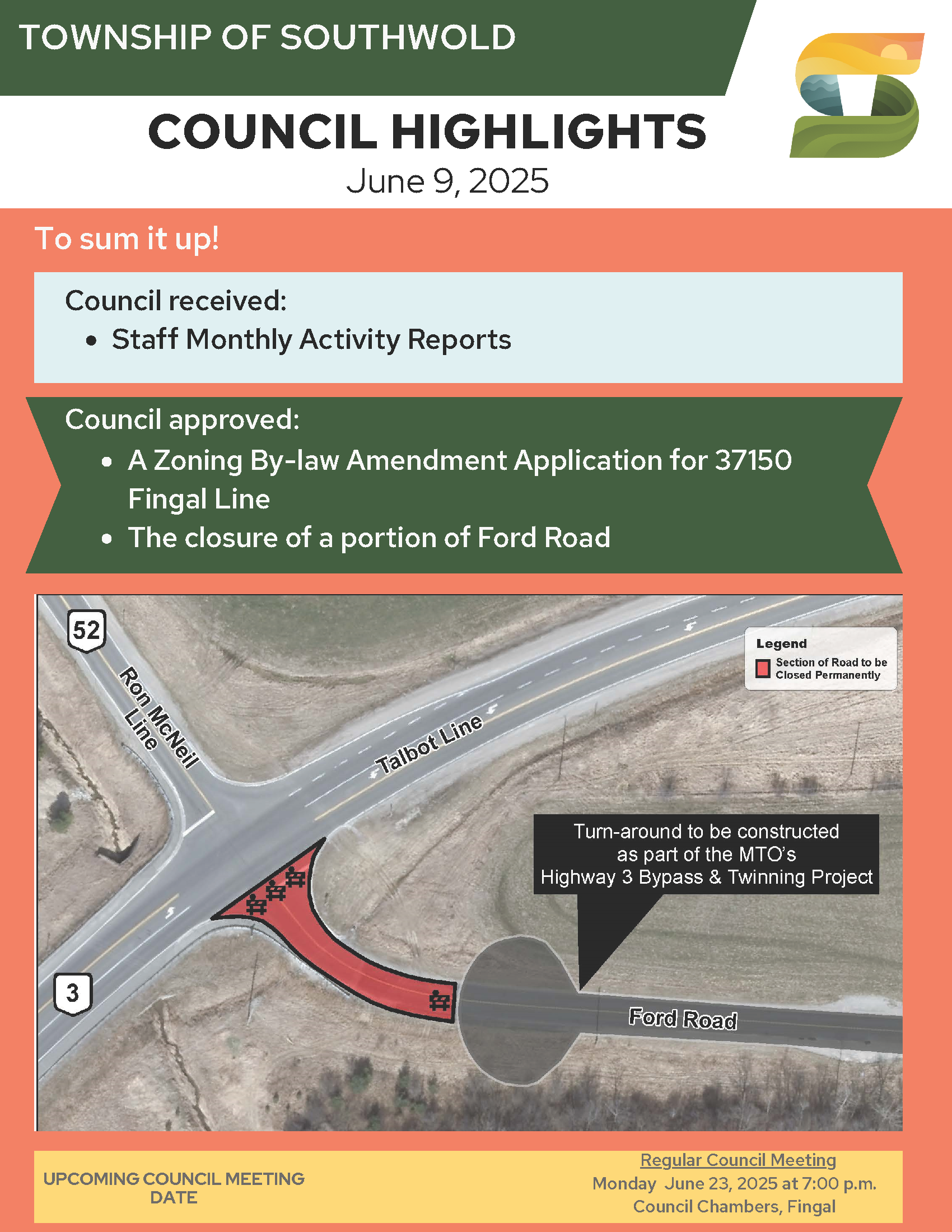 Council Highlights - June 9, 2025