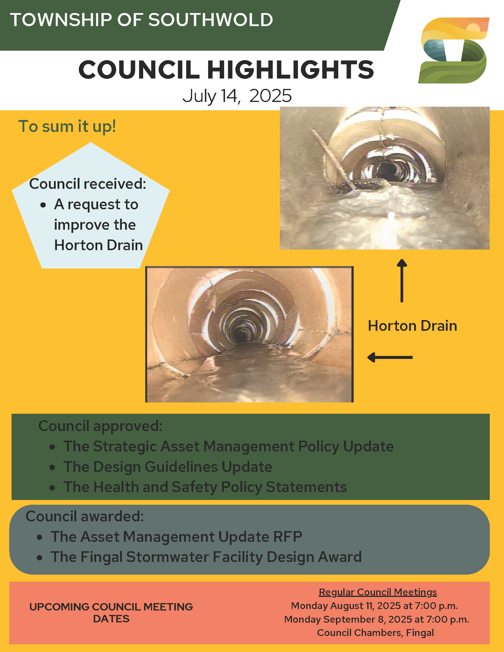 Council Highlights - July 14, 2025
