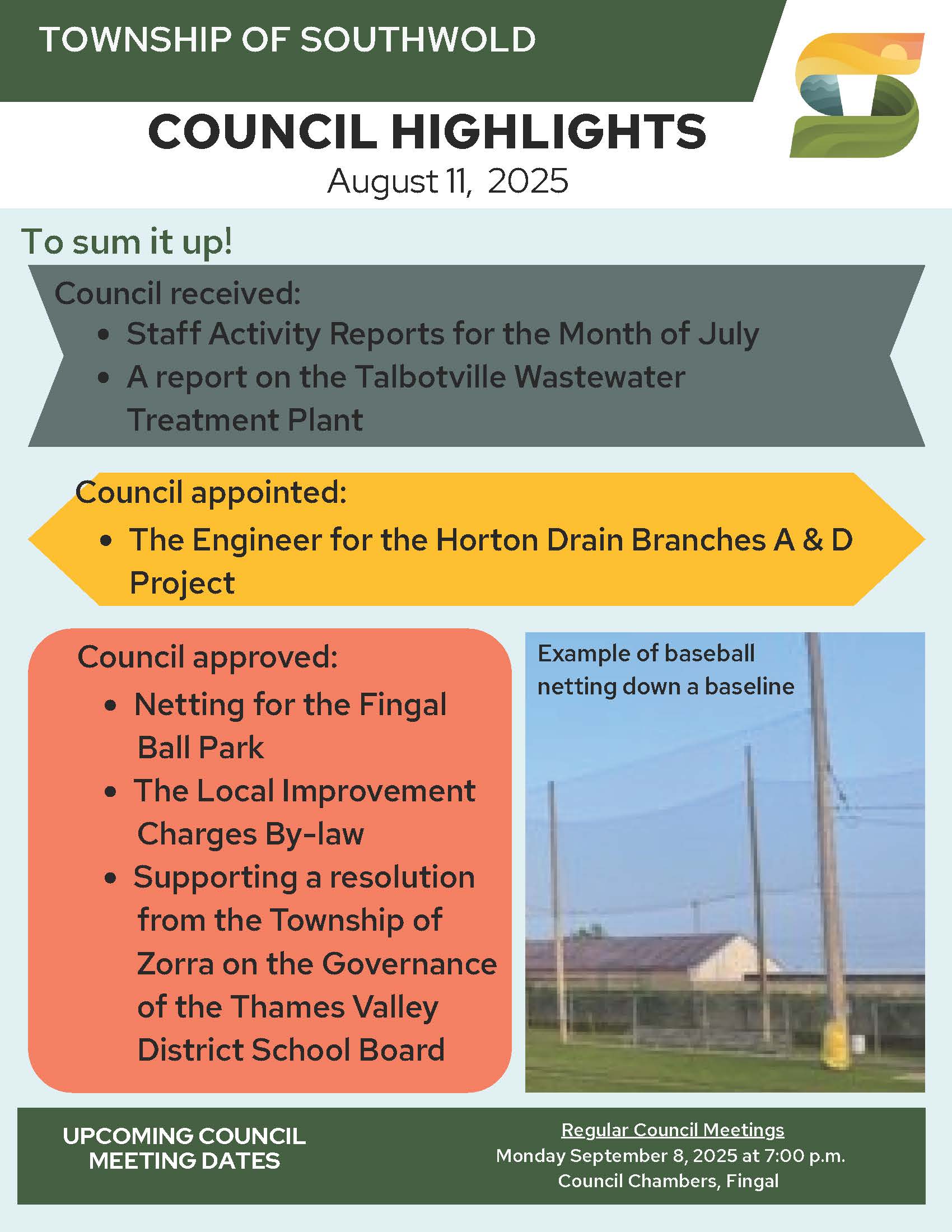 Council Highlights - August 11, 2025