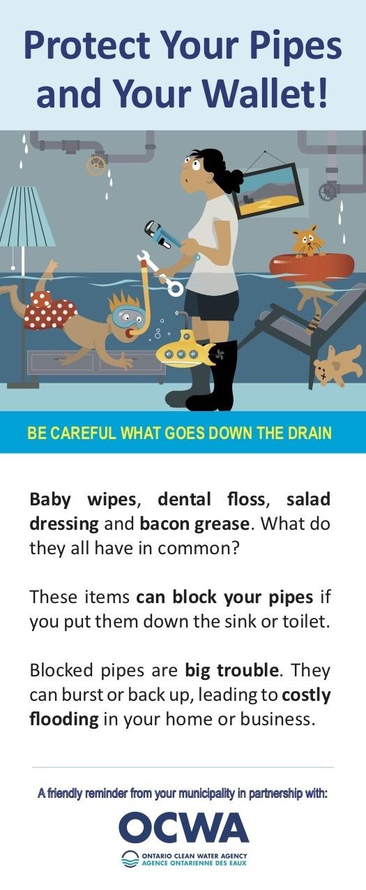 Protect your pipes infographic
